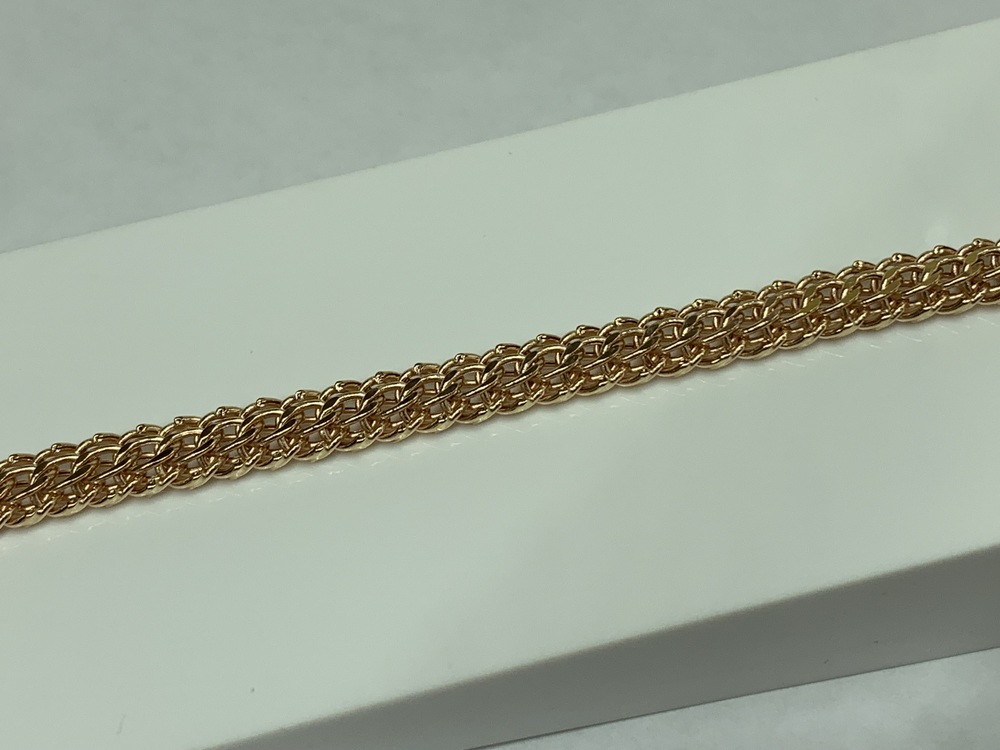 БРАСЛЕТ ПУСТОТЕЛЫЙ Итальянка (Au 585)