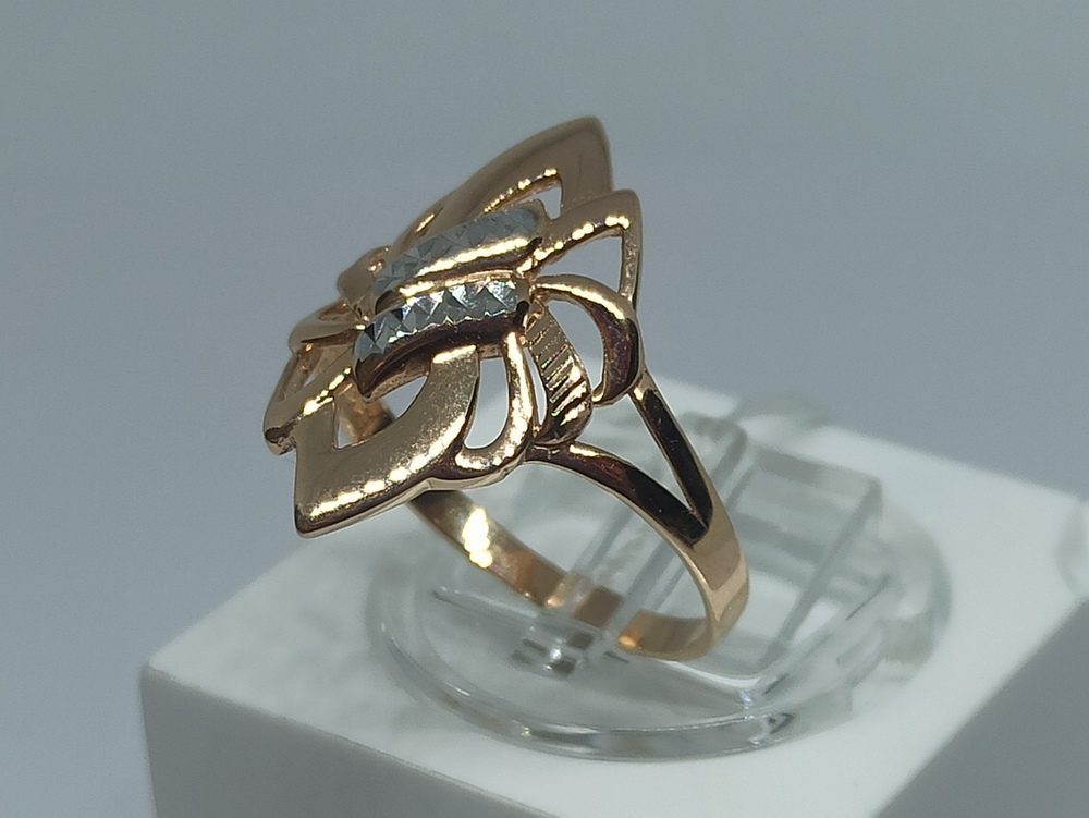 А 012101 КОЛЬЦО БЕЗ КАМНЯ (Au 585)