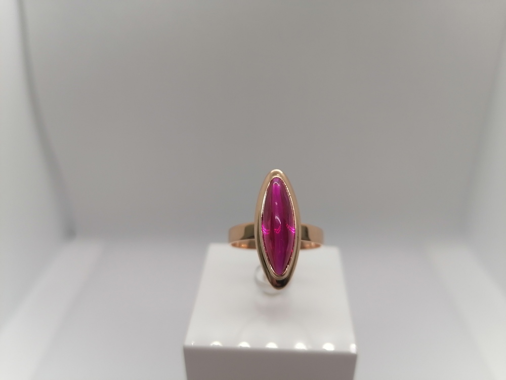 КОЛКМ583 КОЛЬЦО С КАМНЕМ (Au 583)