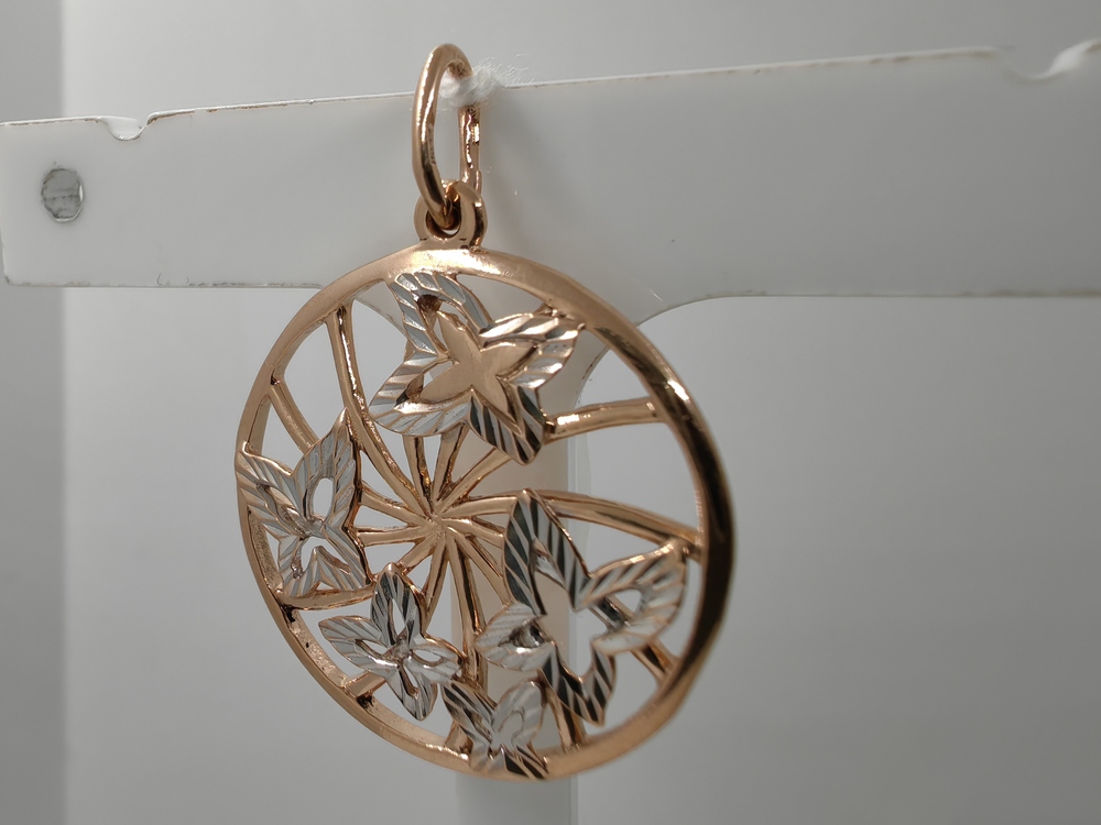 ПОДВЕСКА БЕЗ КАМНЯ Au 585