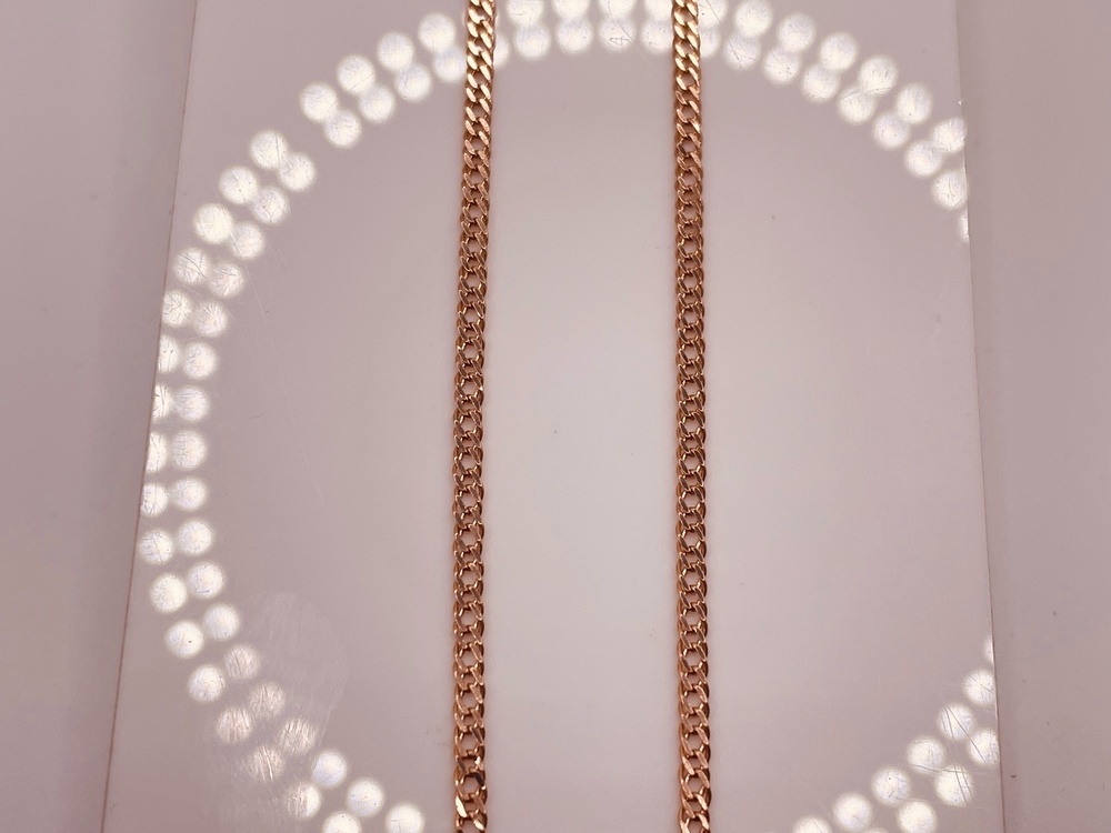 ЦЛР2585 ЦЕПЬ ПОЛНОВЕСНАЯ Ромб двойной (Au 585)