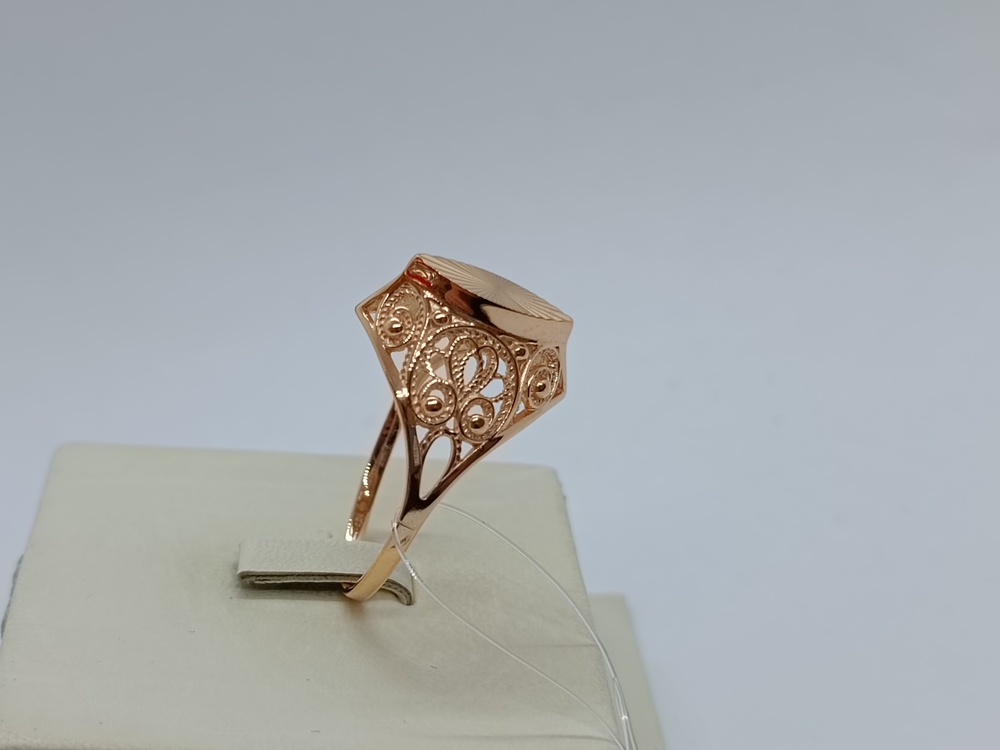 4041а КОЛЬЦО БЕЗ КАМНЯ (Au 585)