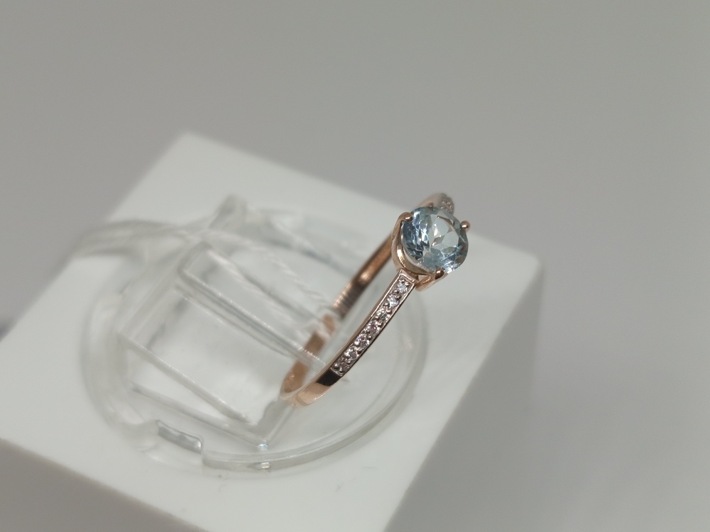 КОЛКМИ585 КОЛЬЦО С КАМНЯМИ (Au 585)
