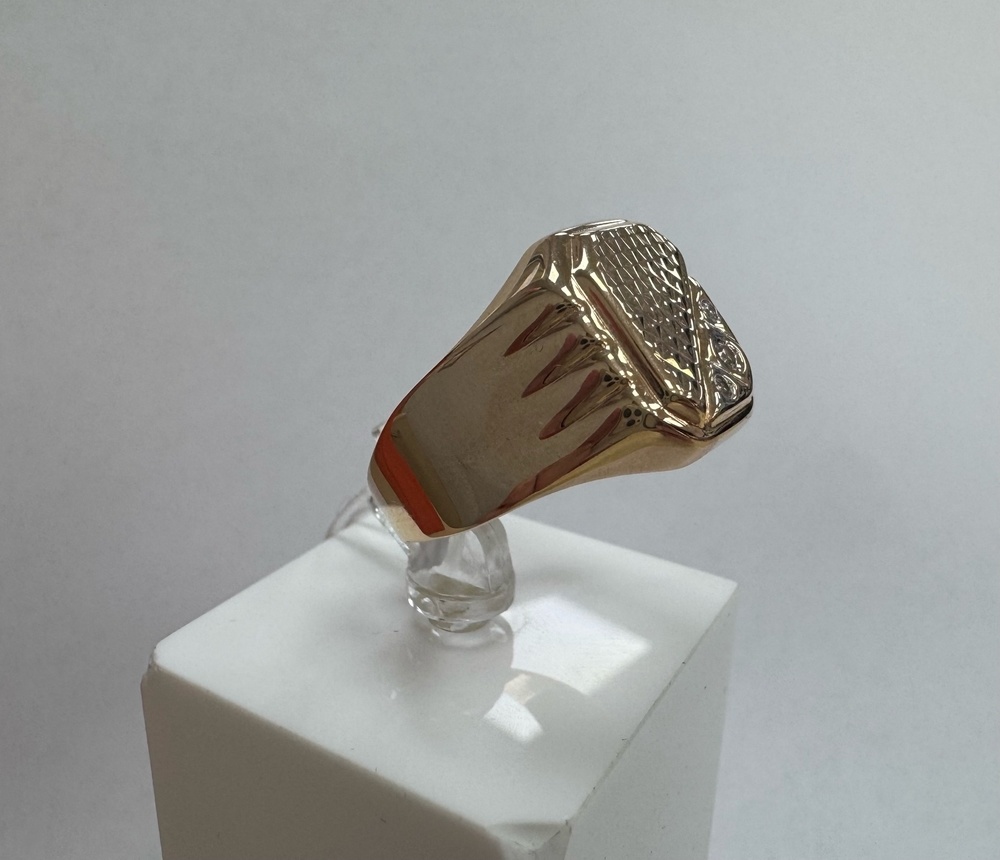 ПЕЧКМИ585 ПЕЧАТКА С КАМНЯМИ (Au 585)