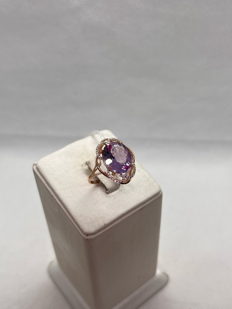 КОЛКМИ585 КОЛЬЦО С КАМНЯМИ (Au 585)