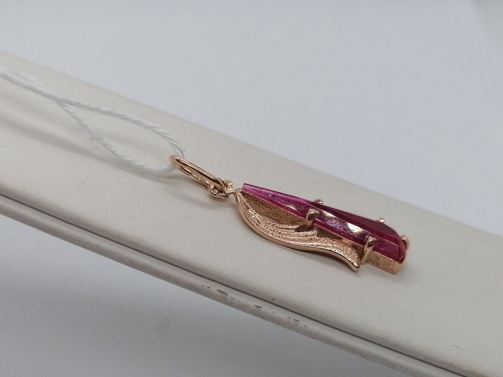 ПОДВЕСКА С КАМНЕМ (Au 585)