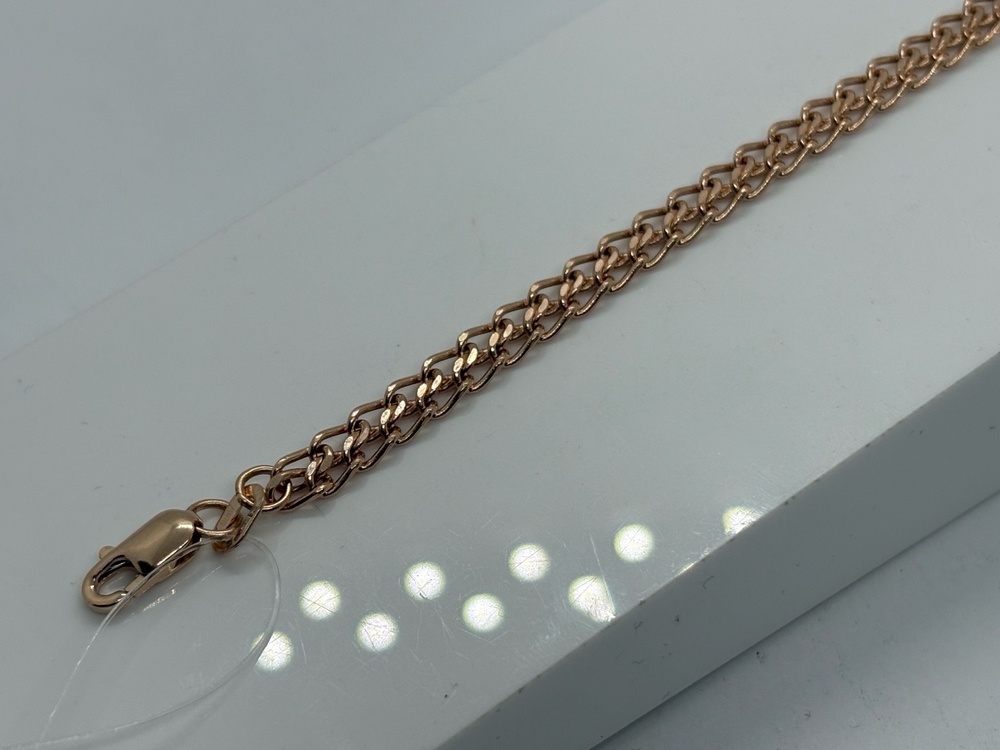 БРАСЛЕТ ПУСТОТЕЛЫЙ Царь (Au 585)