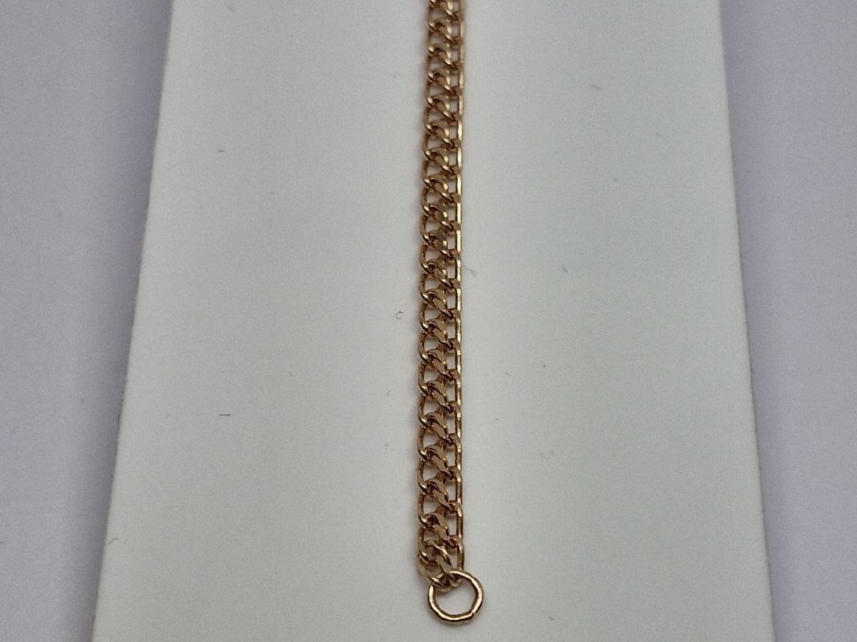 БРАСЛЕТ ПУСТОТЕЛЫЙ Царь (Au 585)