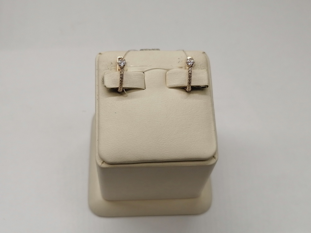 СЕРЬГИ С КАМНЯМИ (Au 585)