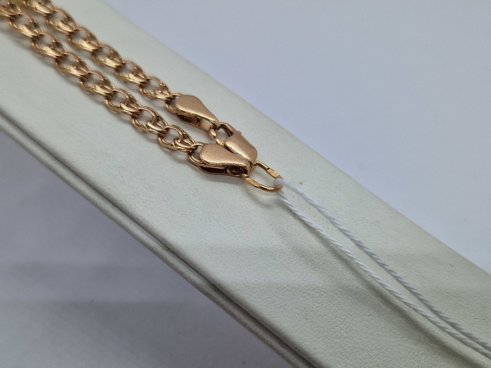 ЦЛБС585 ЦЕПЬ ПОЛНОВЕСНАЯ Бисмарк (Au 585) ЦЛБС585 ЦЕПЬ ПОЛНОВЕСНАЯ Бисмарк (Au 585)