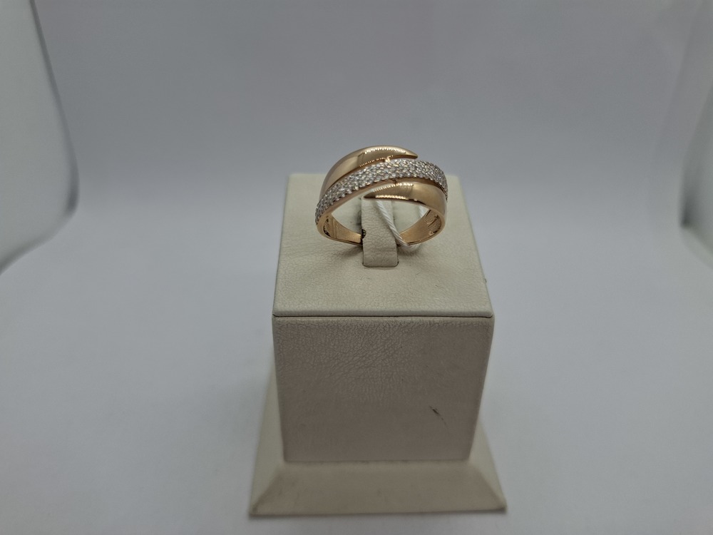 КОЛКМИ585 КОЛЬЦО С КАМНЯМИ (Au 585)