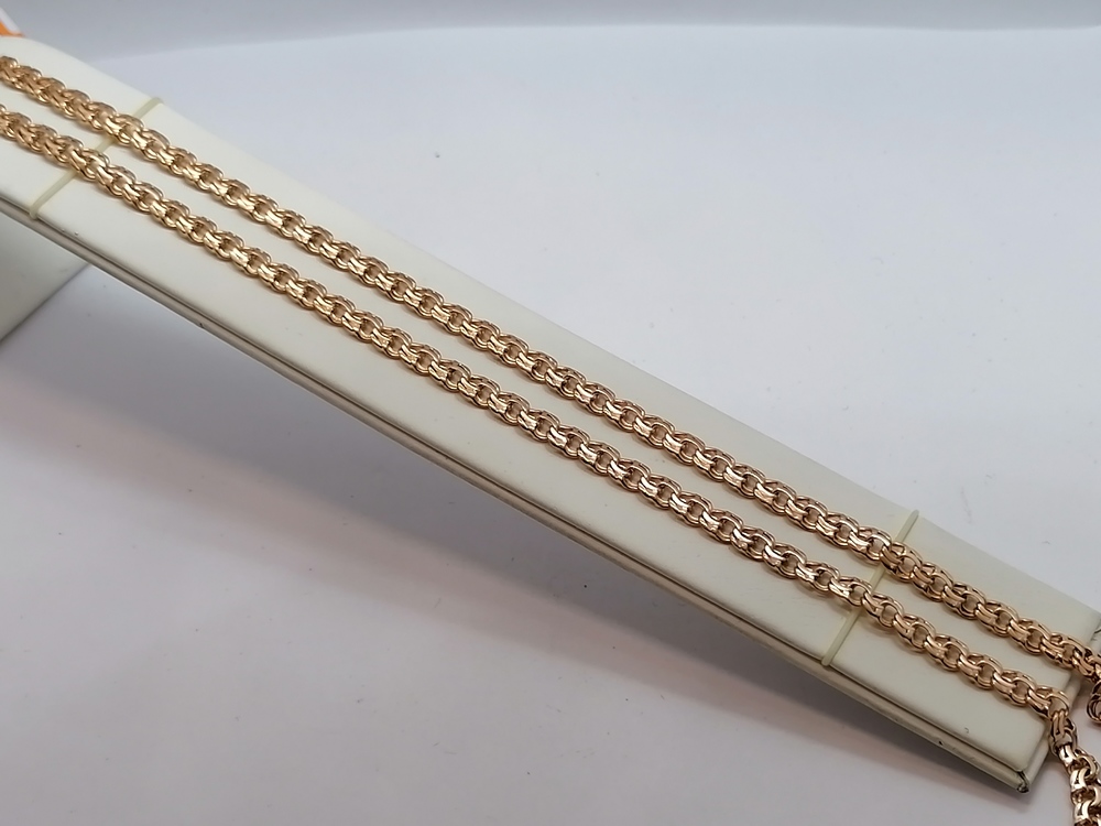 ЦЛБС585 ЦЕПЬ ПОЛНОВЕСНАЯ Бисмарк (Au 585)