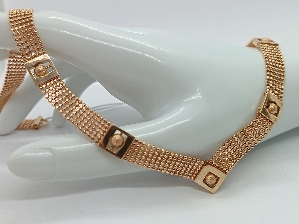 КОЛЬЕ БЕЗ КАМНЯ Au 585