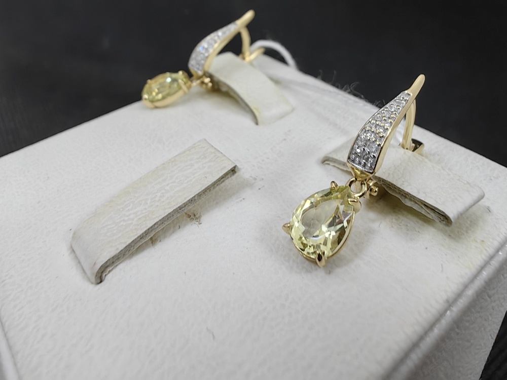 СЕРЬГИ БРИЛЛИАНТ (Au 585)