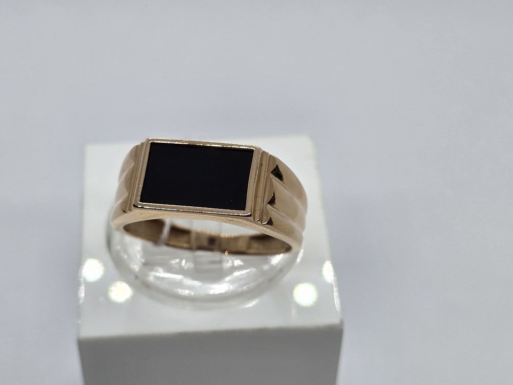 ПЕЧАТКА С КАМНЕМ (Au 585)