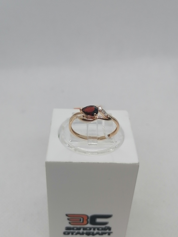 КОЛКМИ585 КОЛЬЦО С КАМНЯМИ (Au 585)