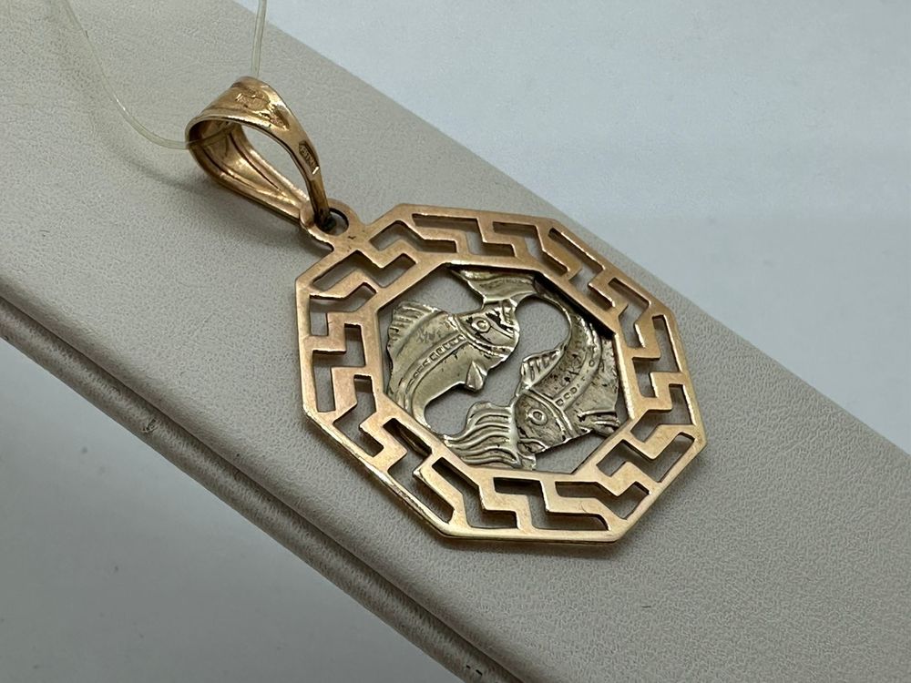ПОДВЕСКА ЗНАК ЗОДИАКА без камня (Au 585)