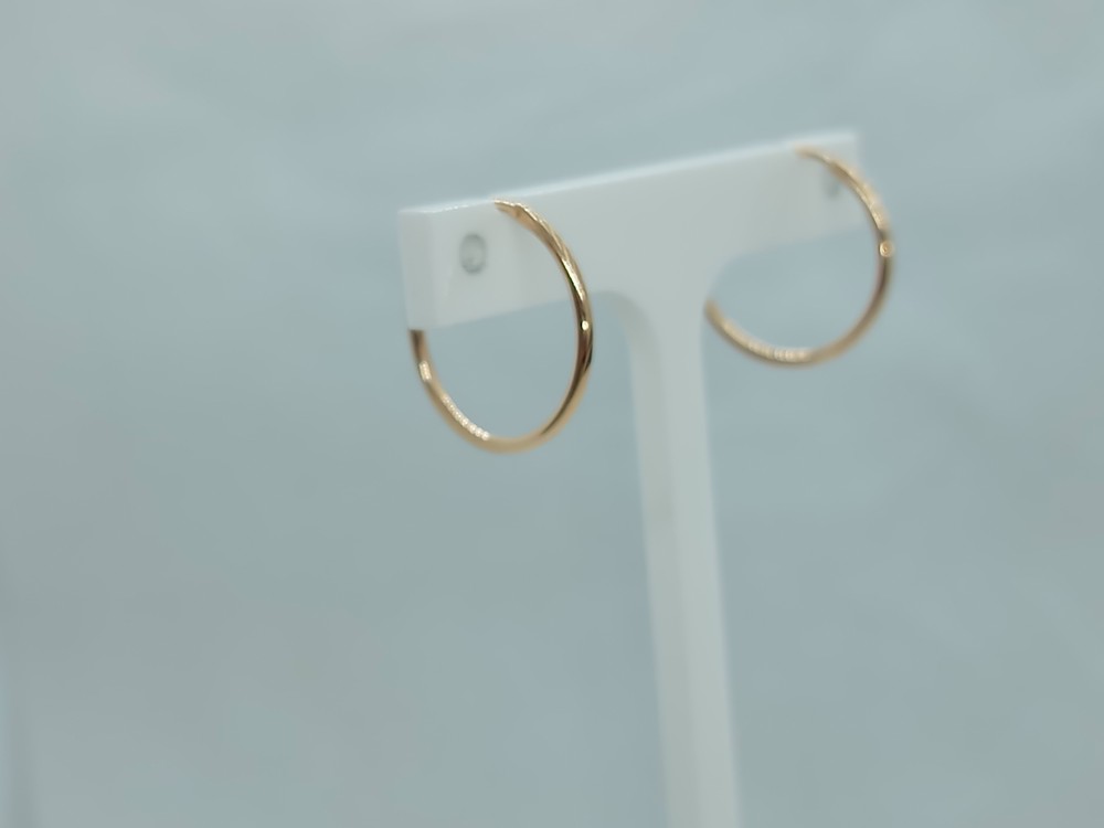 СЕРЬГИ КОНГО без камня (Au 585)