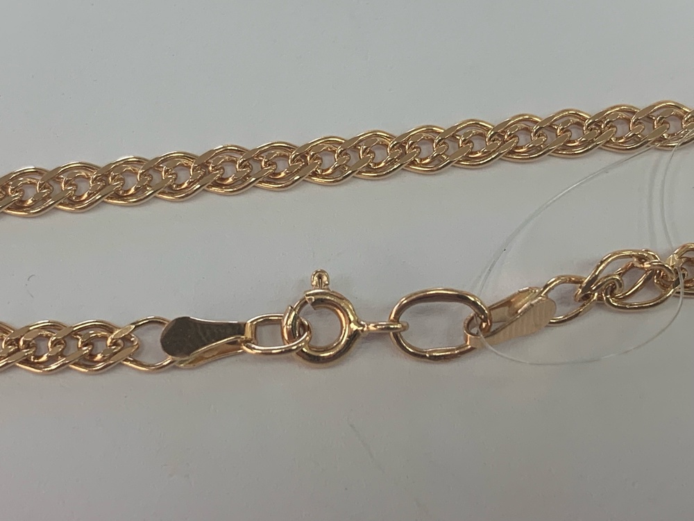 7060155-17 БРАСЛЕТ ПОЛНОВЕСНЫЙ Нона (Au 585)