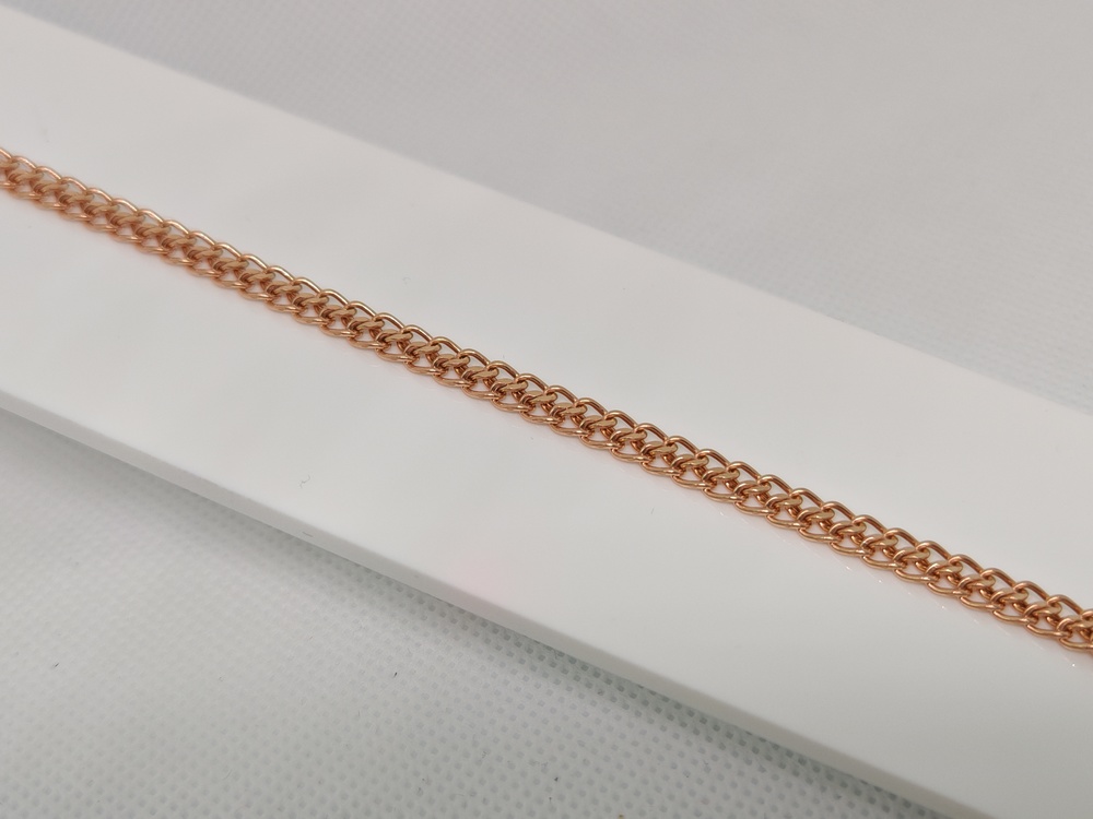 БРАСЛЕТ ПУСТОТЕЛЫЙ Царь (Au 585)