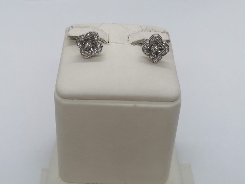 СЕРЬГИ БРИЛЛИАНТ (Au 585)