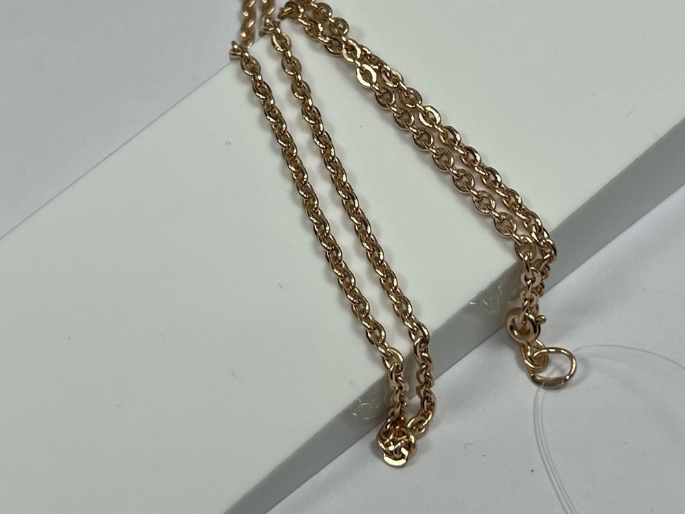 8080201П-55 ЦЕПЬ ПУСТОТЕЛАЯ Якорное (Au 585)