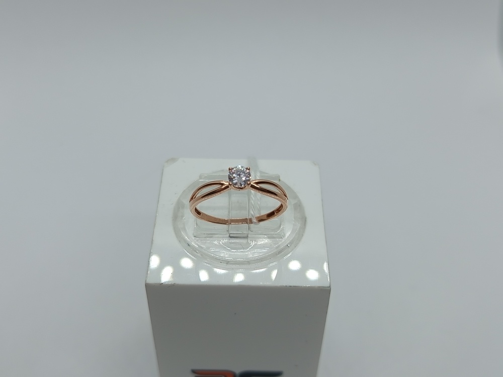 КОЛКМ585 КОЛЬЦО С КАМНЕМ (Au 585)