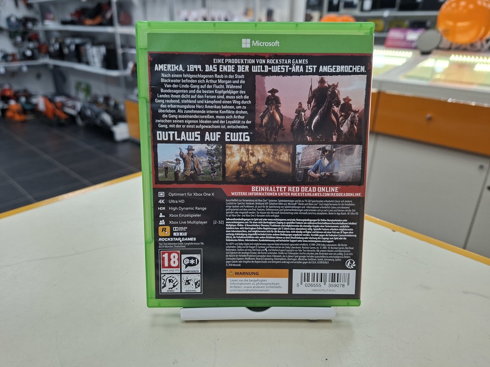 Игра XBOX Red Dead Redemption 2