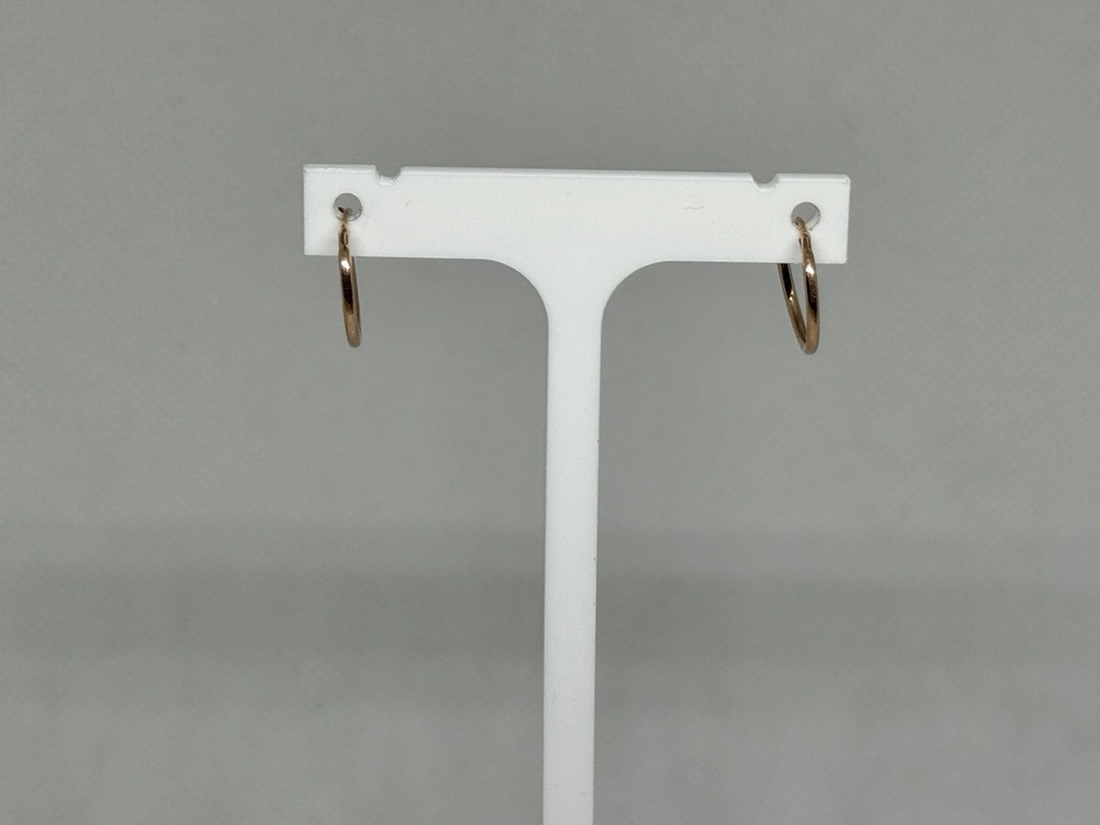 СЕРЬГИ КОНГО без камня (Au 585)