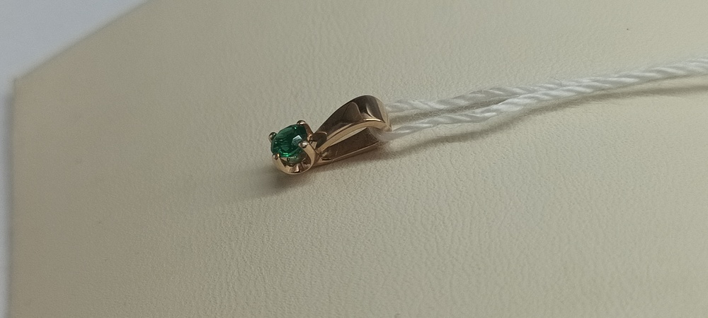 ПОДВЕСКА С КАМНЕМ (Au 585)