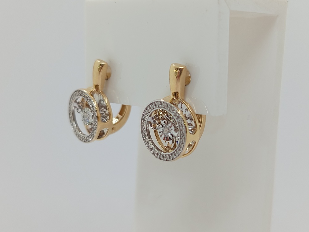 02-13-5478-31-00-1 СЕРЬГИ БРИЛЛИАНТ (Au 585)