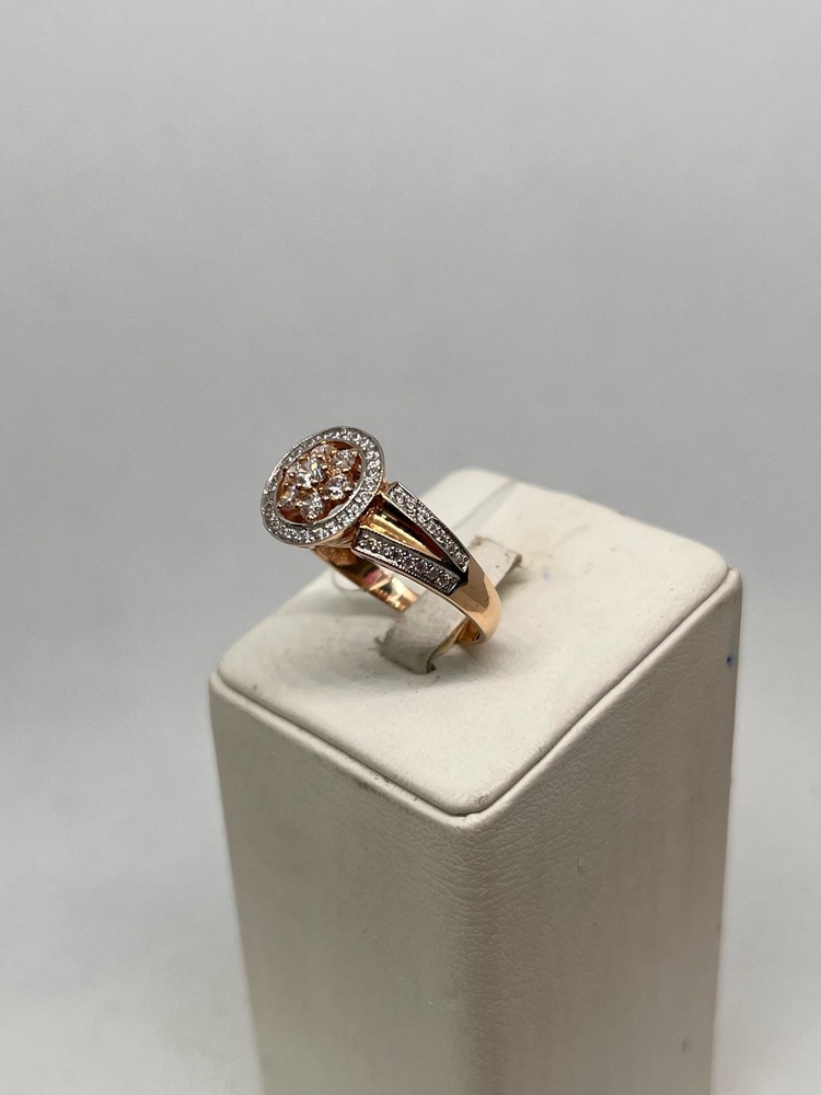 11866 КОЛЬЦО С КАМНЯМИ (Au 585)