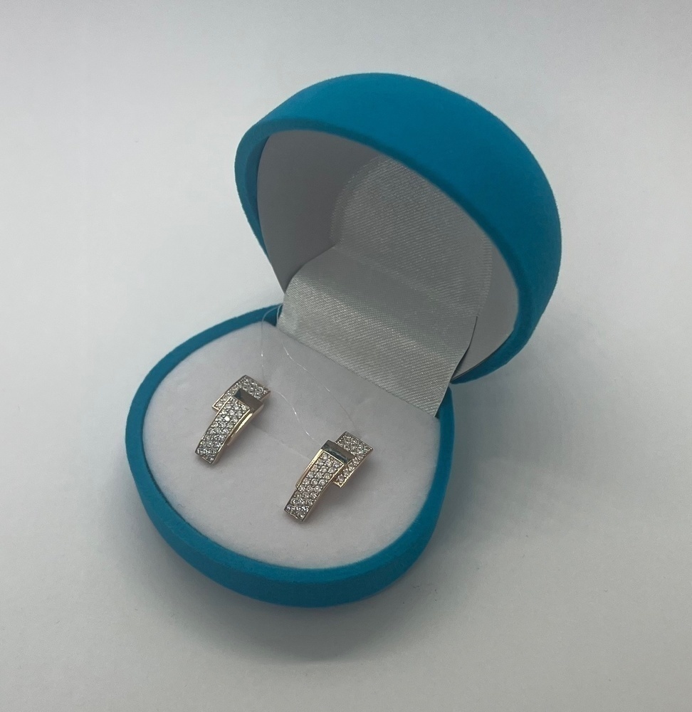 СЕРЬГИ С КАМНЯМИ (Au 585)