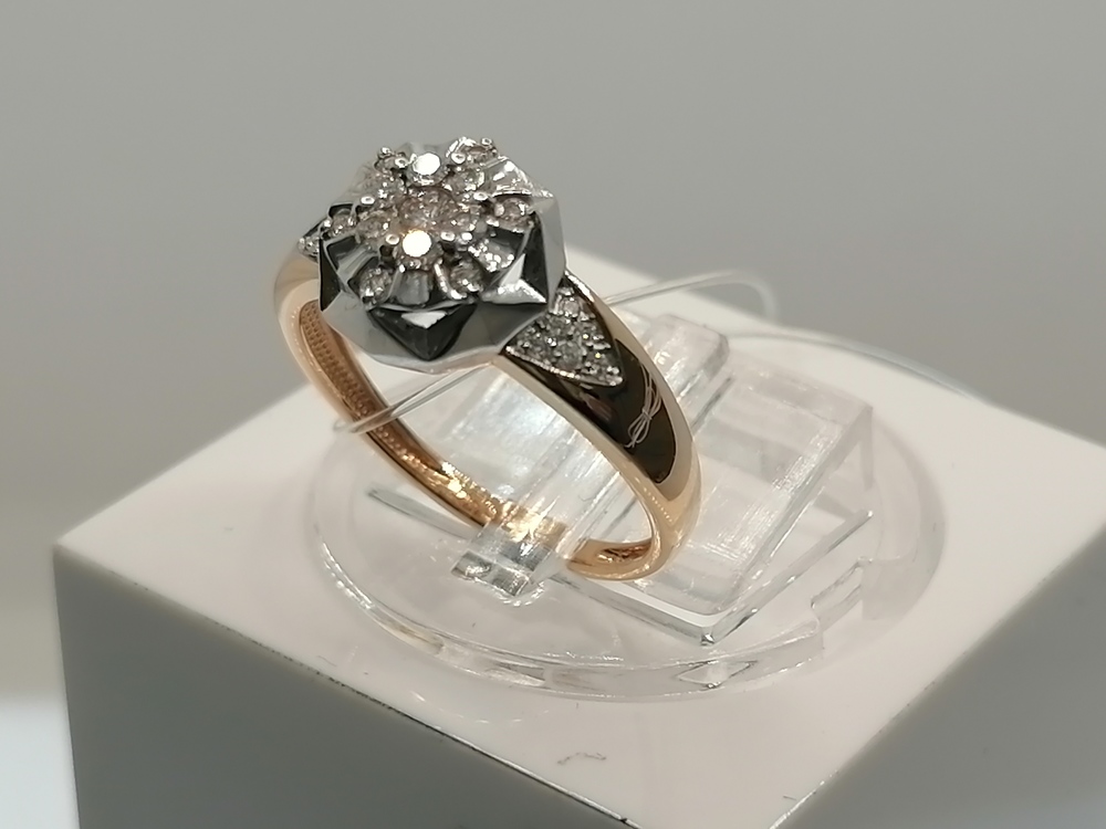 КОЛЬЦО БРИЛЛИАНТ (Au 585)