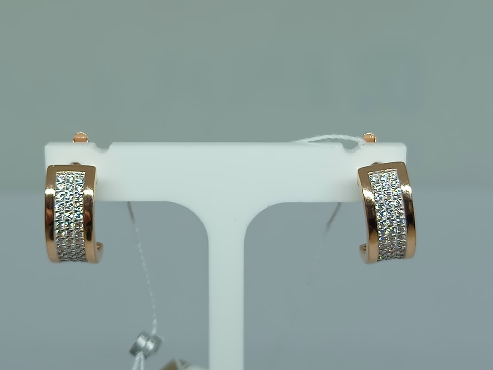 СЕРЬГИ С КАМНЯМИ (Au 585)