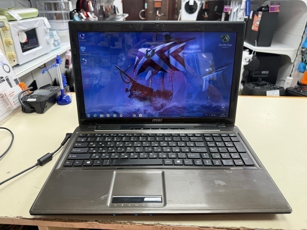 Ноутбук MSI; Core i5-2430M, Нет, 4 Гб, Нет, 500 Гб