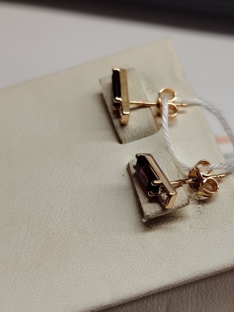 СПУС585 СЕРЬГИ ПУСЕТЫ (Au 585)