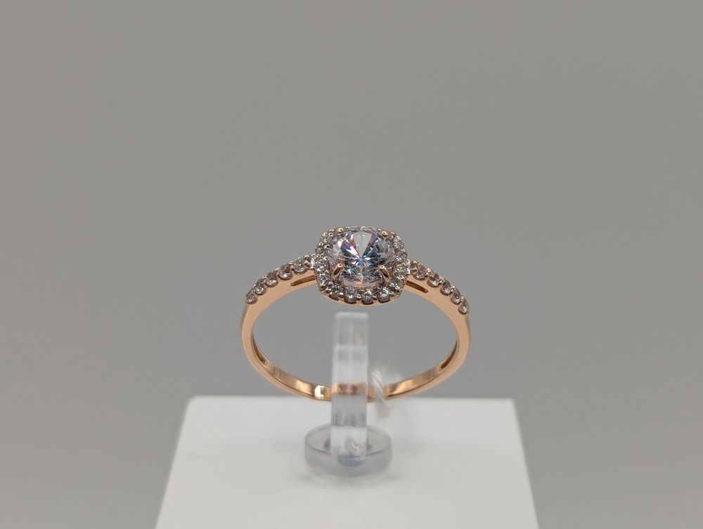 КОЛКМИ585 КОЛЬЦО С КАМНЯМИ (Au 585)