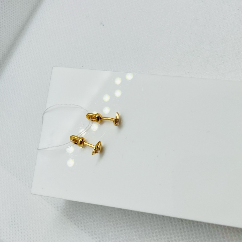 СЕРЬГИ ПУСЕТЫ (Au 585)