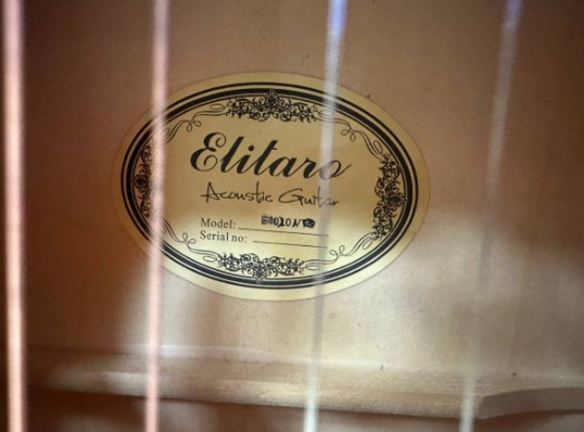Гитара акустическая Elitaro E4020N