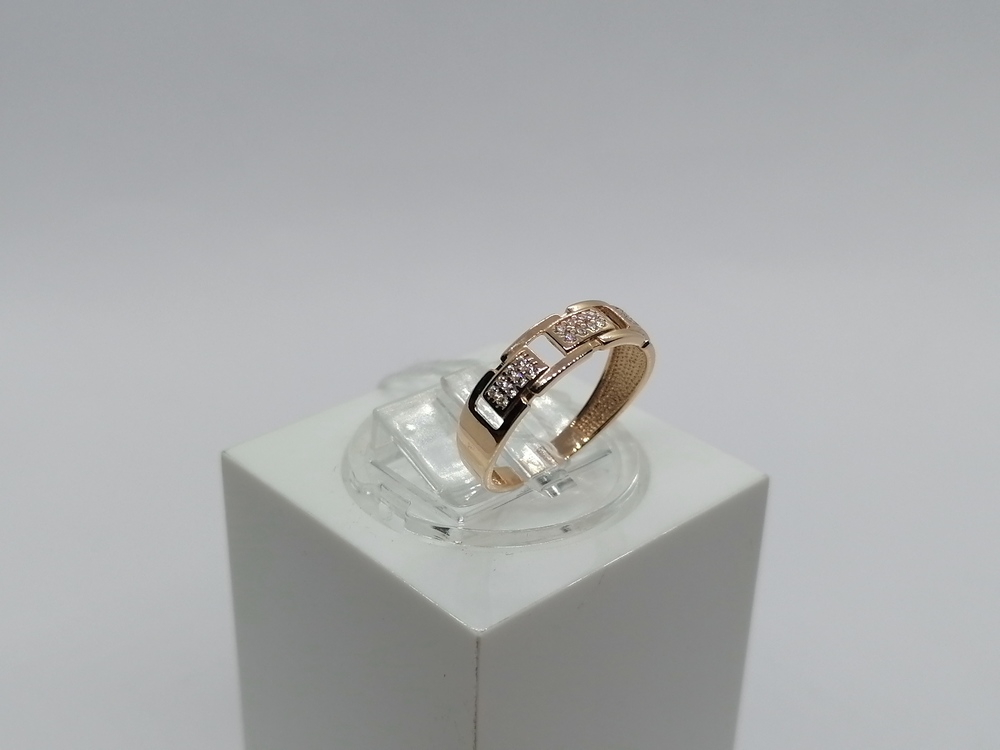 КОЛКМИ585 КОЛЬЦО С КАМНЯМИ (Au 585)