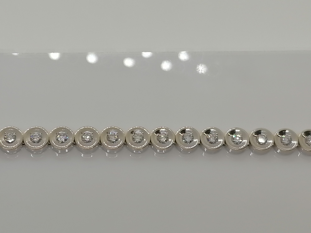 БРАСЛЕТ БРИЛЛИАНТ Au 585