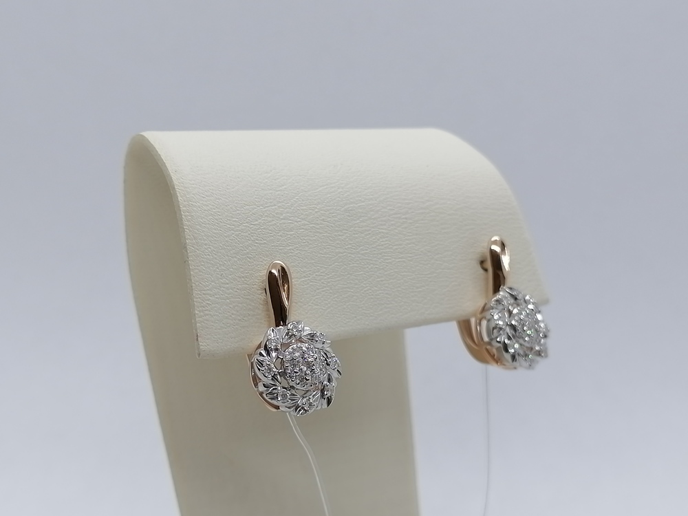 СЕРЬГИ БРИЛЛИАНТ (Au 585)