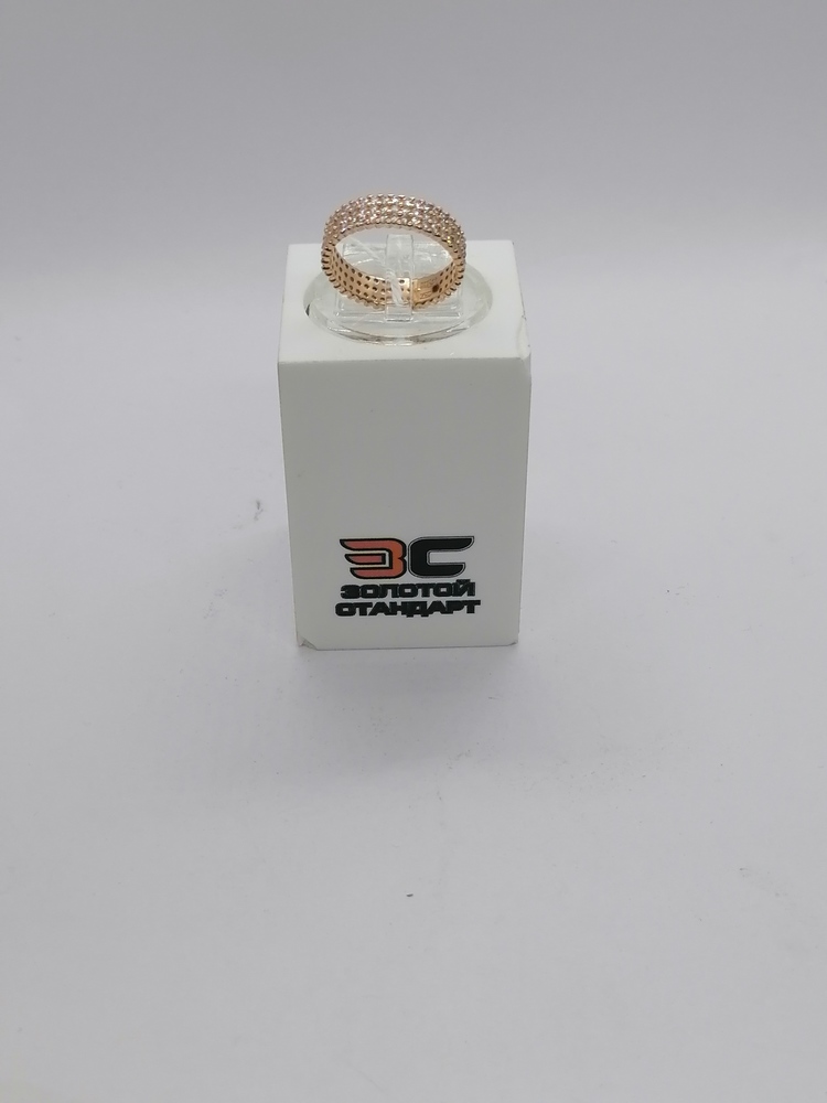 КОЛКМИ585 КОЛЬЦО С КАМНЯМИ (Au 585)