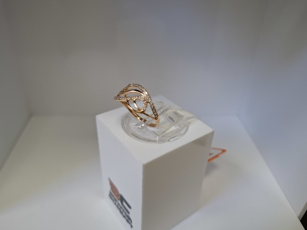 КОЛКМИ585 КОЛЬЦО С КАМНЯМИ (Au 585)