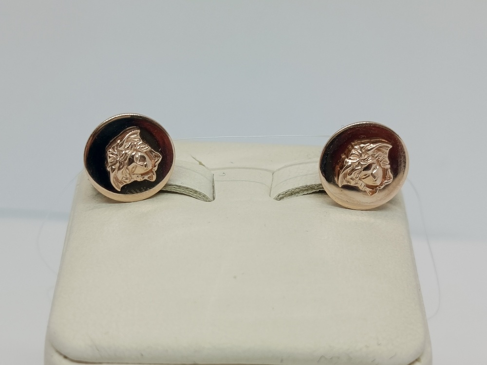 0505588 СЕРЬГИ ПУСЕТЫ без камня (Au 585)