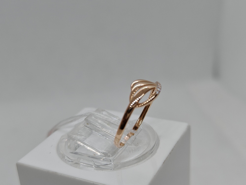 КОЛКМИ585 КОЛЬЦО С КАМНЯМИ (Au 585)