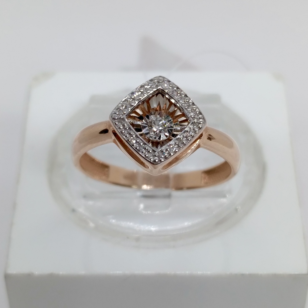 01-11-5499-31-00 КОЛЬЦО БРИЛЛИАНТ (Au 585)