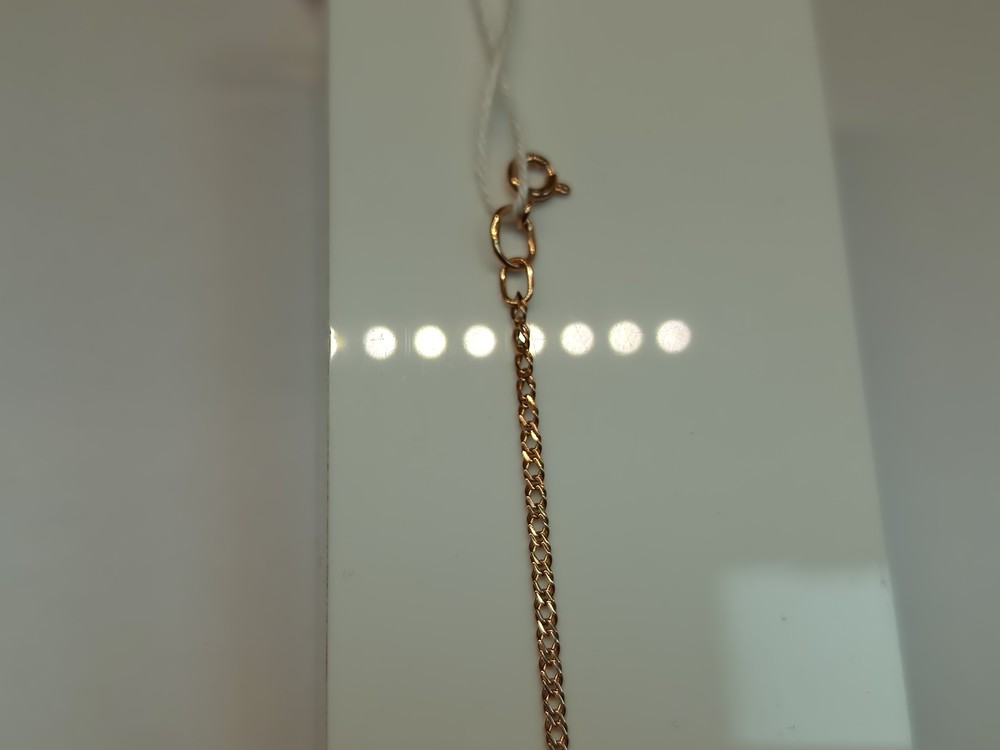 БРАСЛЕТ ПОЛНОВЕСНЫЙ Ромб двойной Au 585