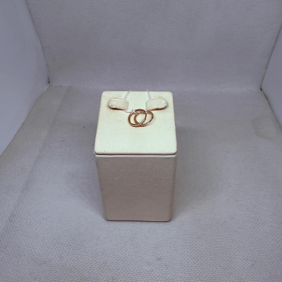 СКОН585 СЕРЬГИ КОНГО (Au 585)